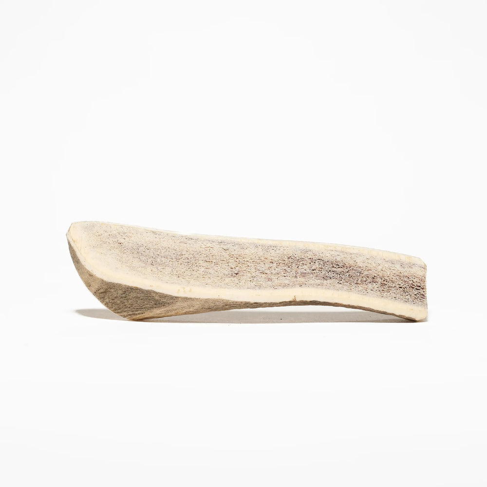 bois de cerf fendu pour chien mastication naturelle