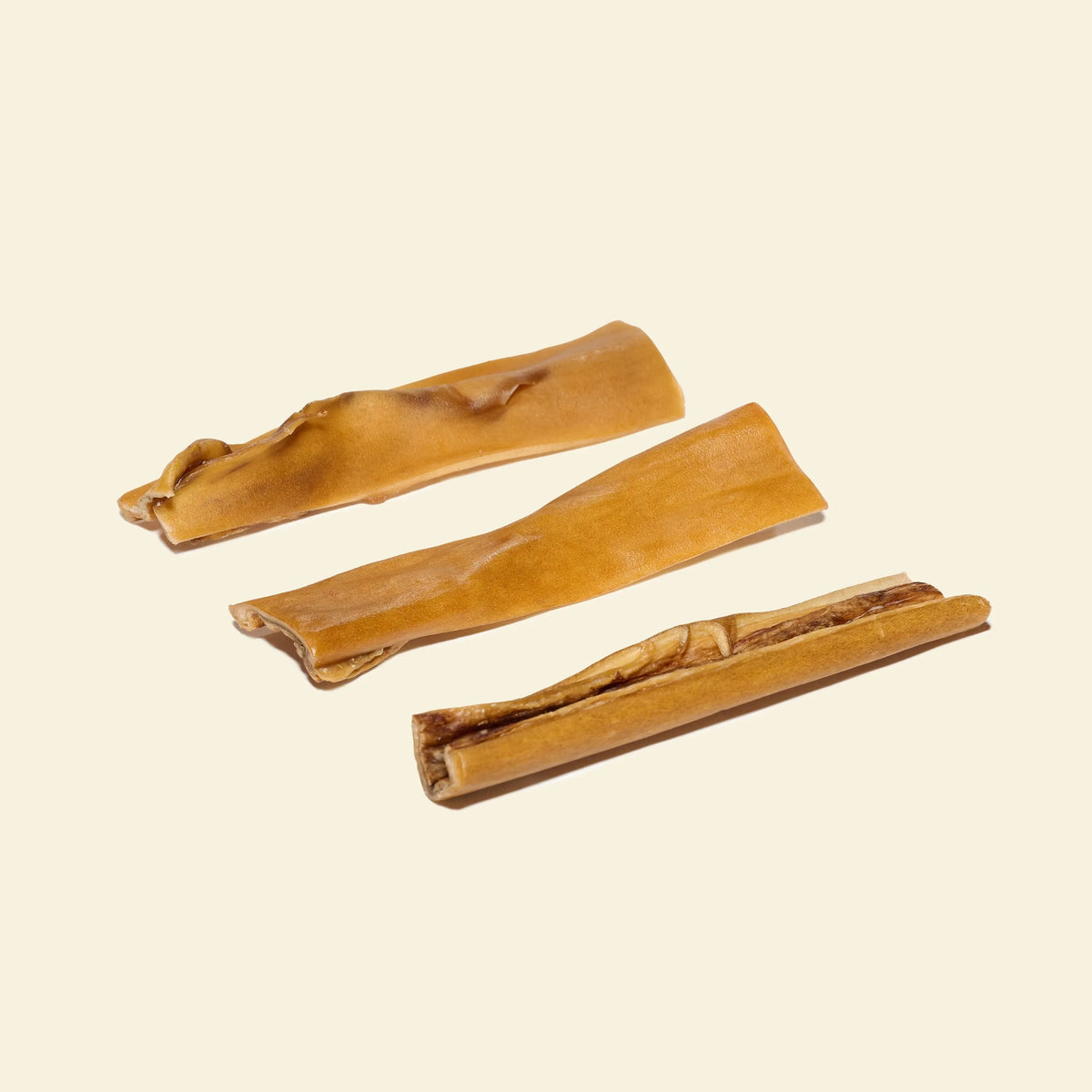 Peaux de boeuf pour chien, friandises de mastication naturelle