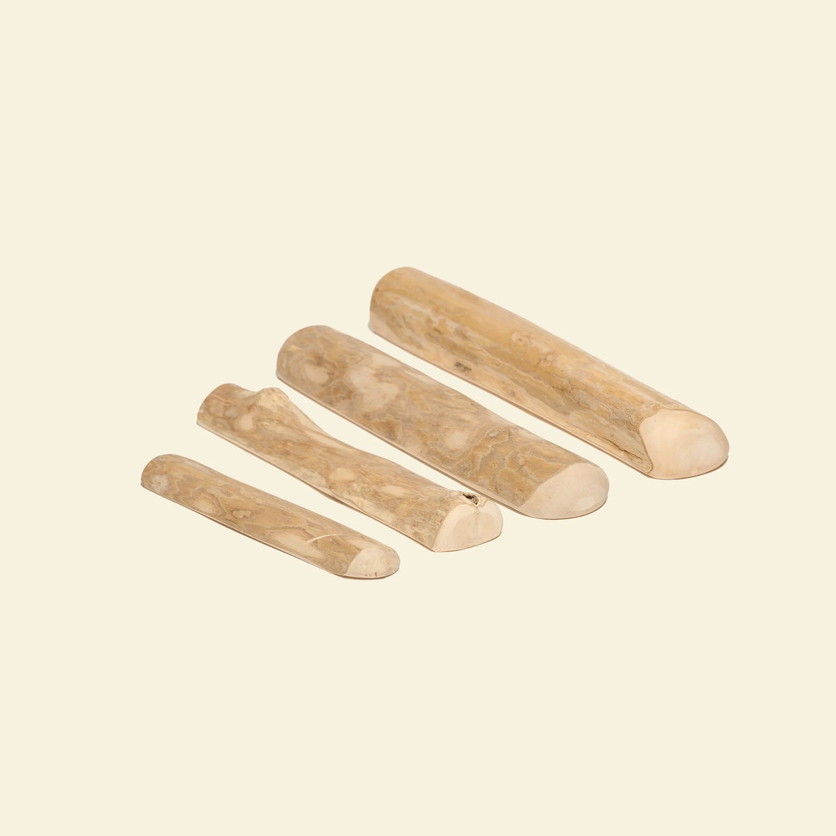 bois de café fendus pour chien mastication naturelle