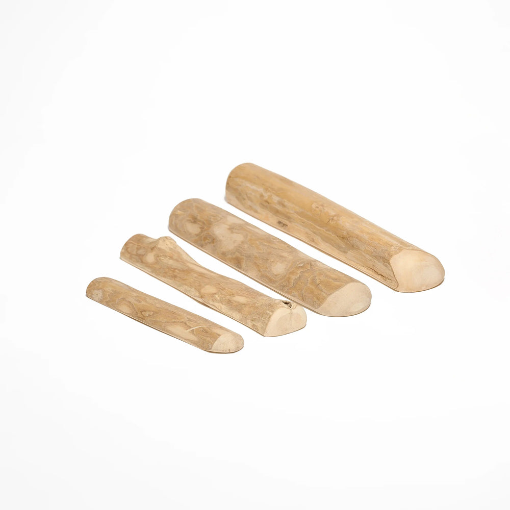 bois de café fendus pour chien mastication naturelle