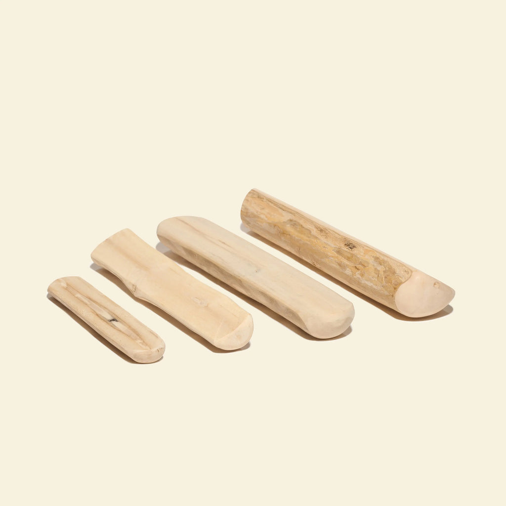 bois de café fendus pour chien mastication naturelle